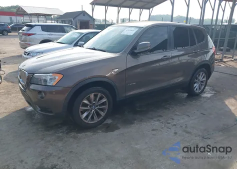 2013 BMW X3 xDrive28I z USA, uszkodzony, nr VIN 5UXWX9C52D0A26656